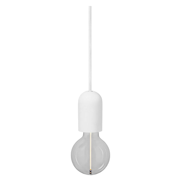 Suspension Vintage 1906 Round Plaster blanche