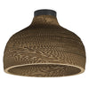 Plafonnier Cardboard Hat marron