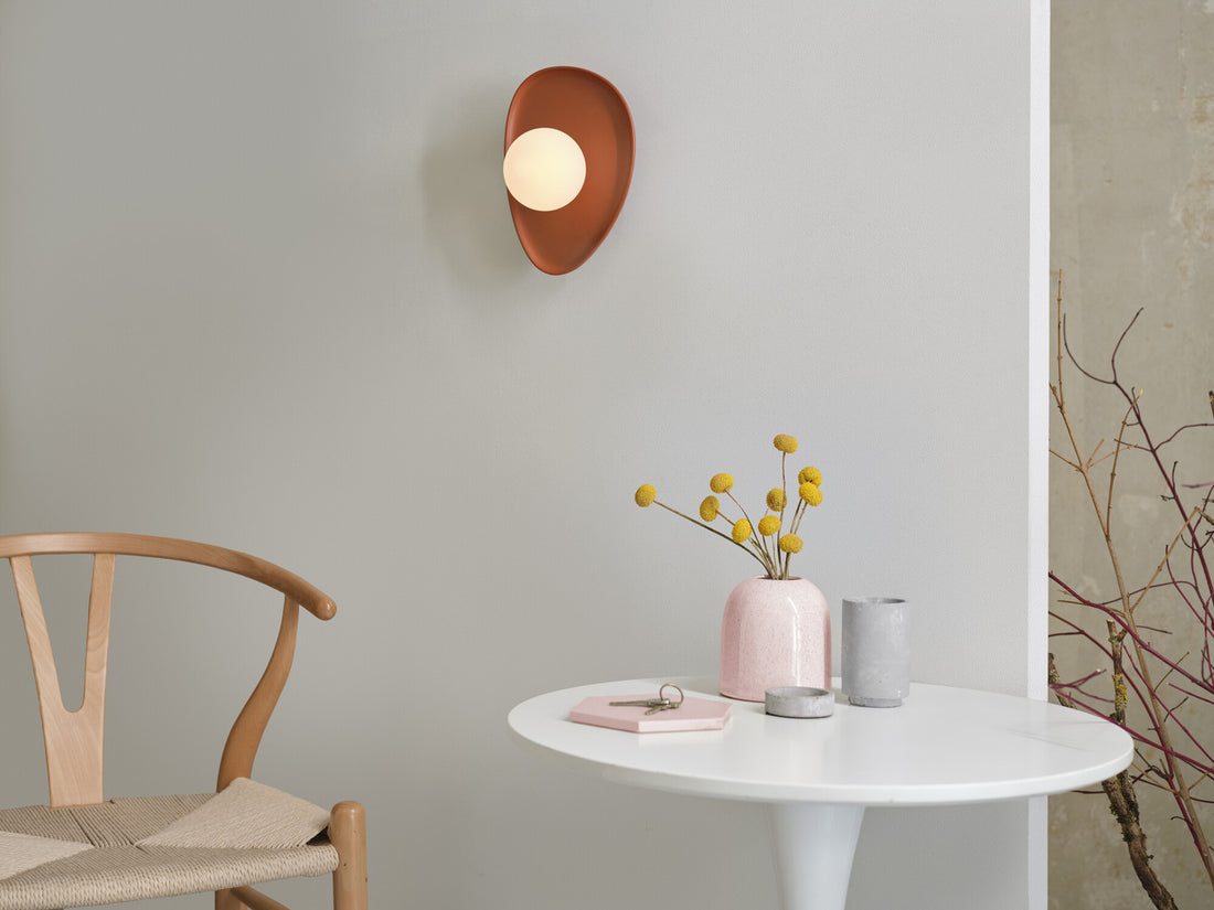 Applique murale Clay Nest marron