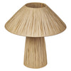 Lampe à poser Bamboo Paper Hut marron