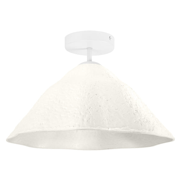 Plafonnier Lotus Leaf blanc