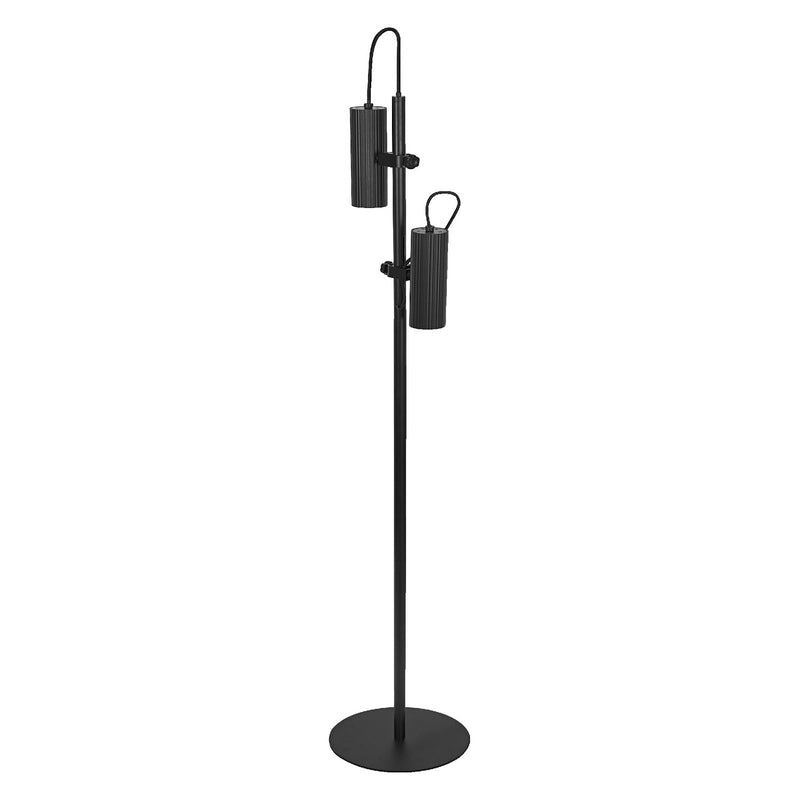 Lampadaire Drums noir