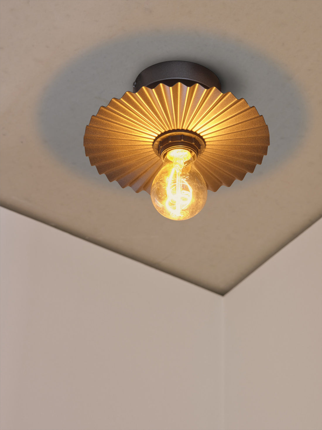 Luminaire plafonnier | Plisse Anthracite