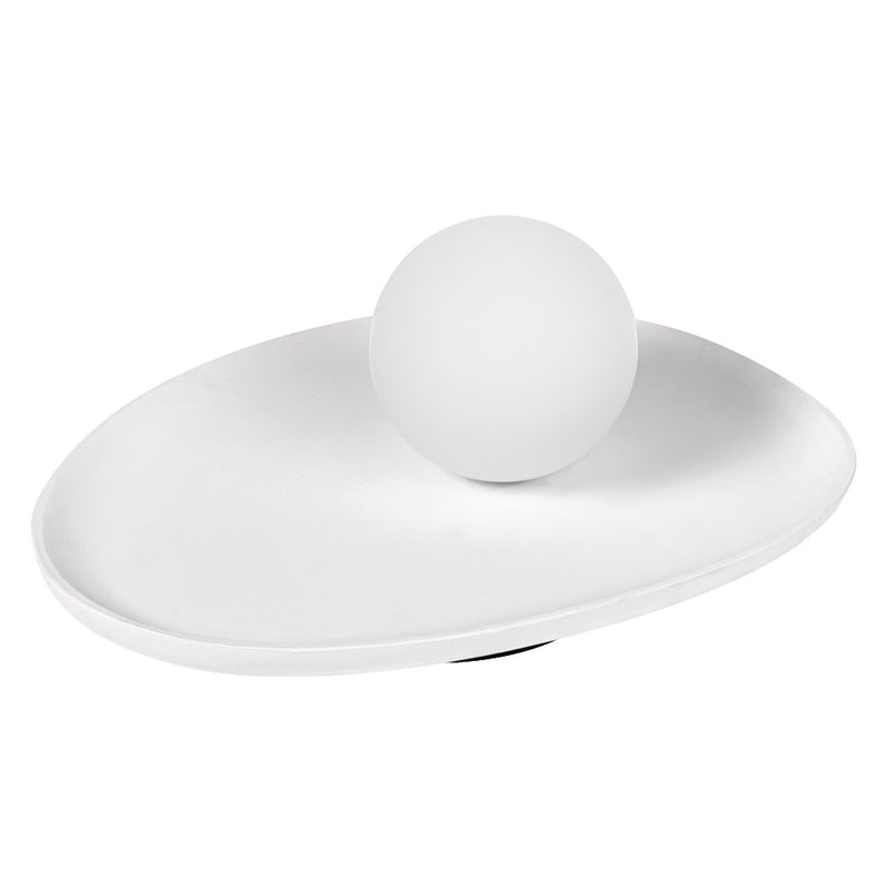 Lampe à poser Plaster Nest blanche