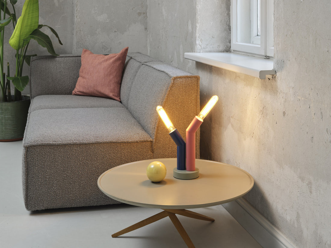 Lampe à poser Straw multicolore