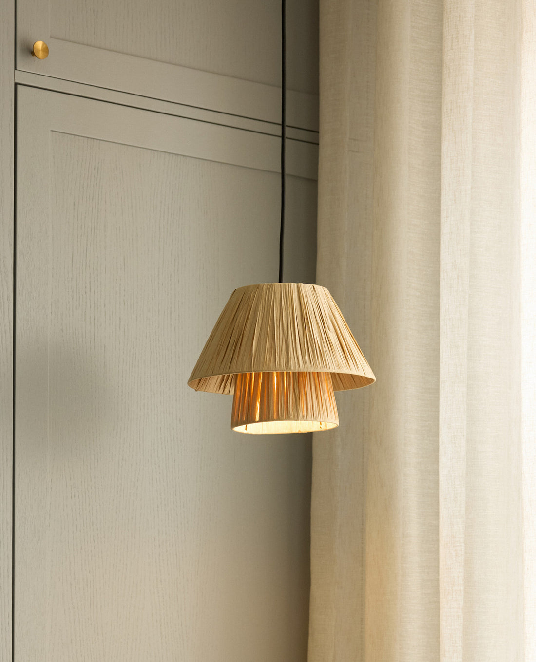 Suspension luminaire | Bamboo Paper Hut Ø 28 cm