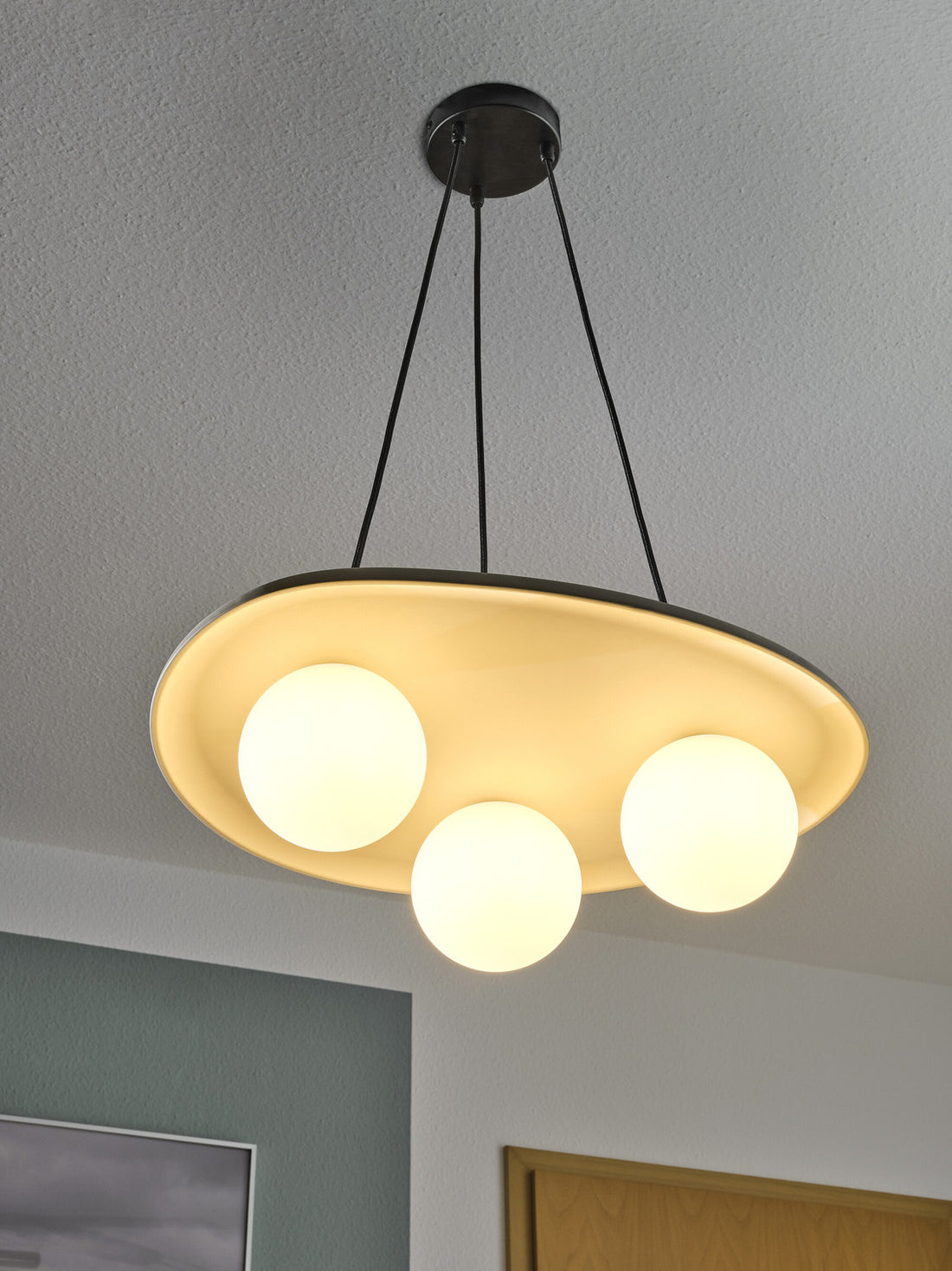 Suspension luminaire | Concrete Nest Grise