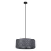Suspension Felt Weaving anthracite, 3 lumières