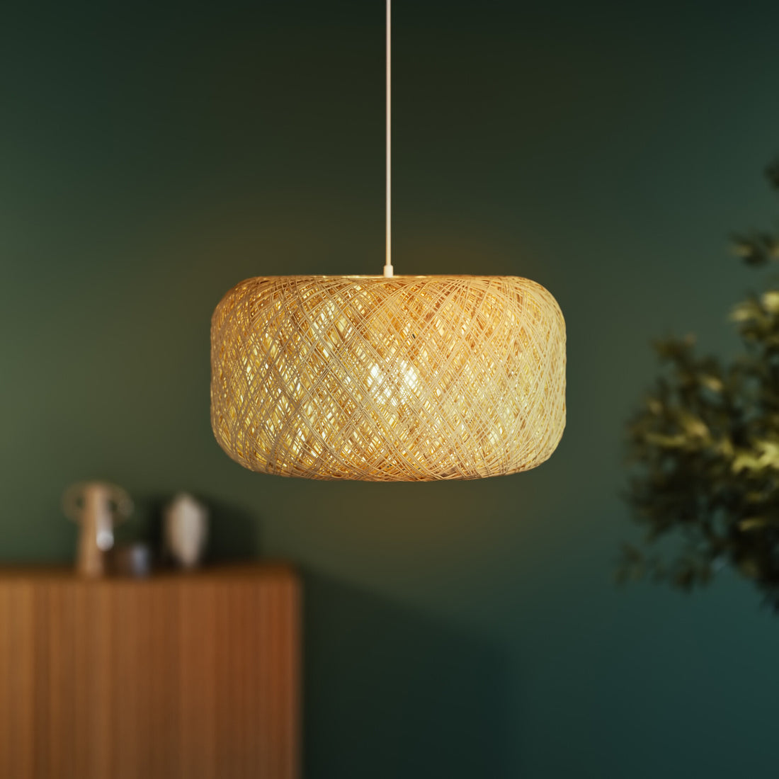 Suspension luminaire | Bale Beige