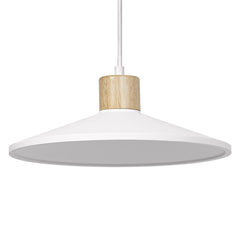 Suspension luminaire | Plaster Wood