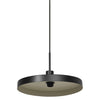 Suspension Plate beige et noire