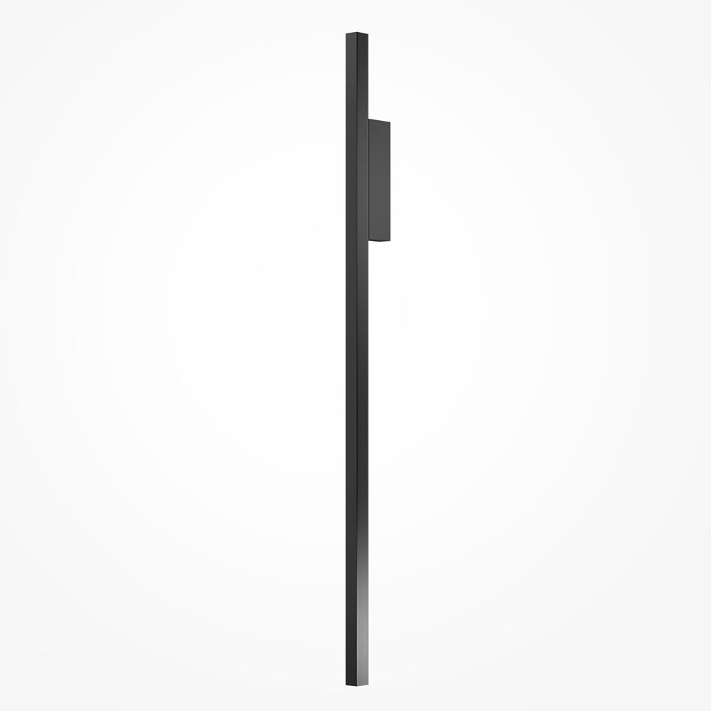 Vue de profil de la version noire, même silhouette linéaire verticale