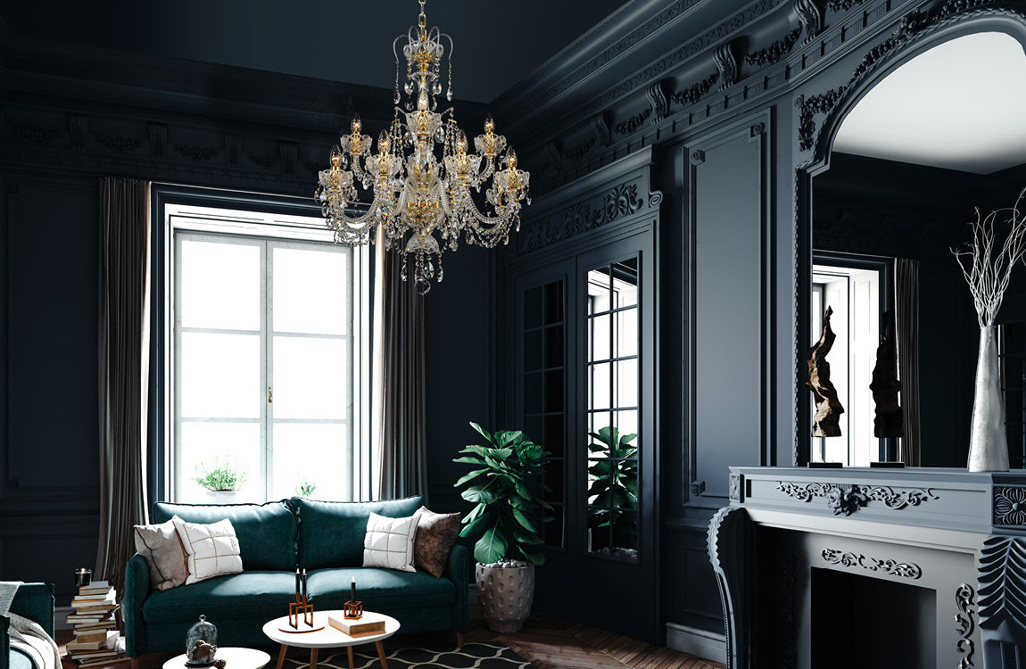 Lustre en cristal taille OLA