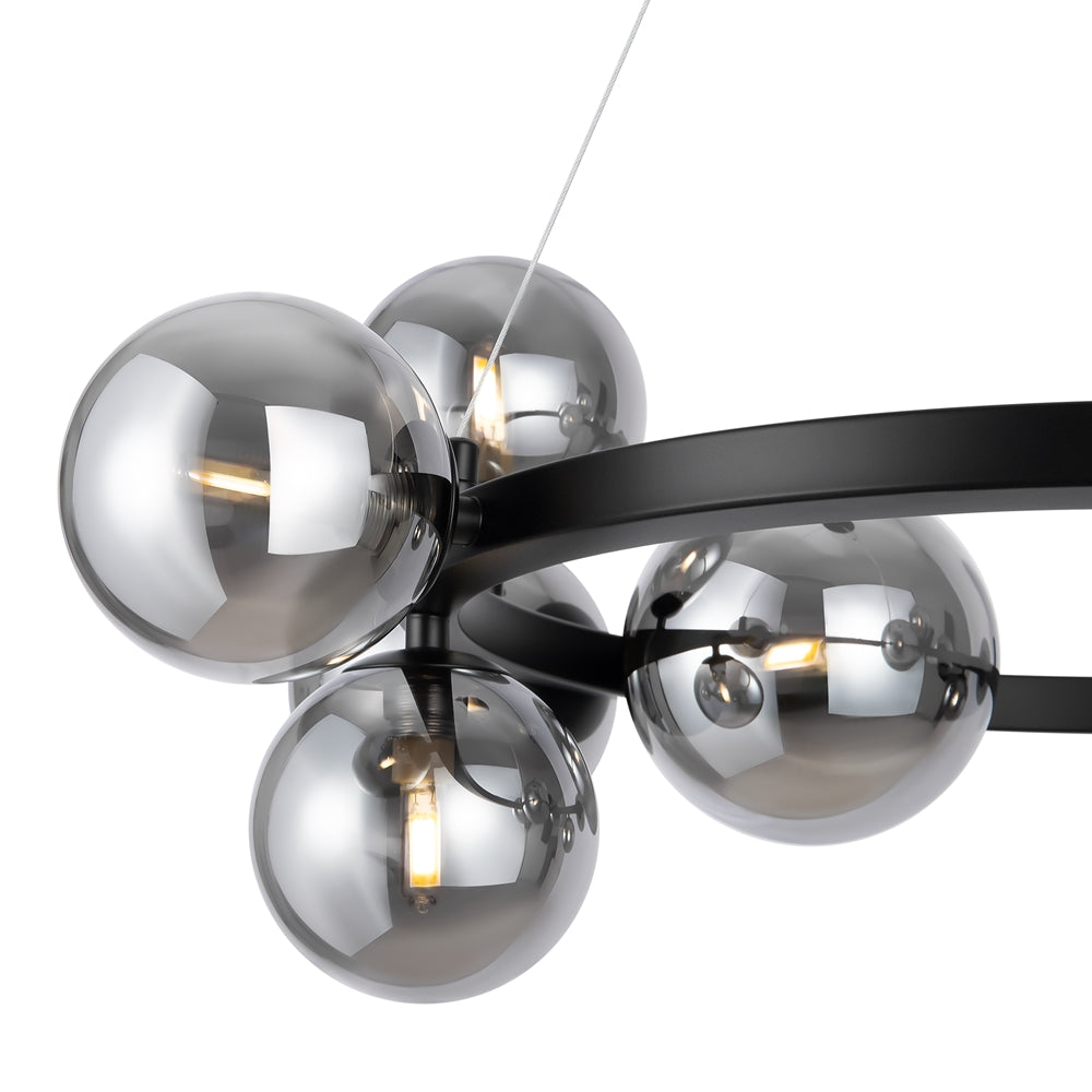 Dallas Suspension luminaire noir