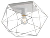 Plafonnier Abraxas blanc, L 40,5 cm