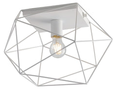 Plafonnier Abraxas blanc, L 40,5 cm