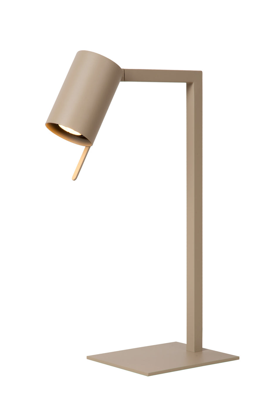 Lampe de bureau Lesley taupe