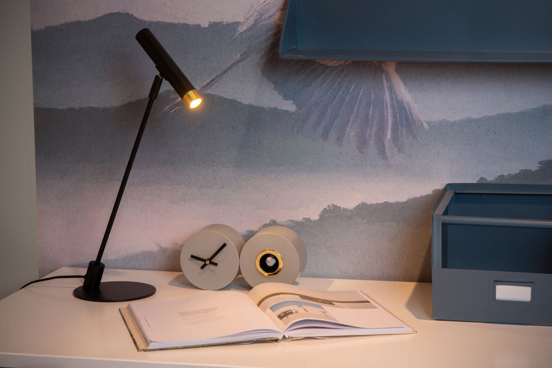 Lampe à poser Alec noire