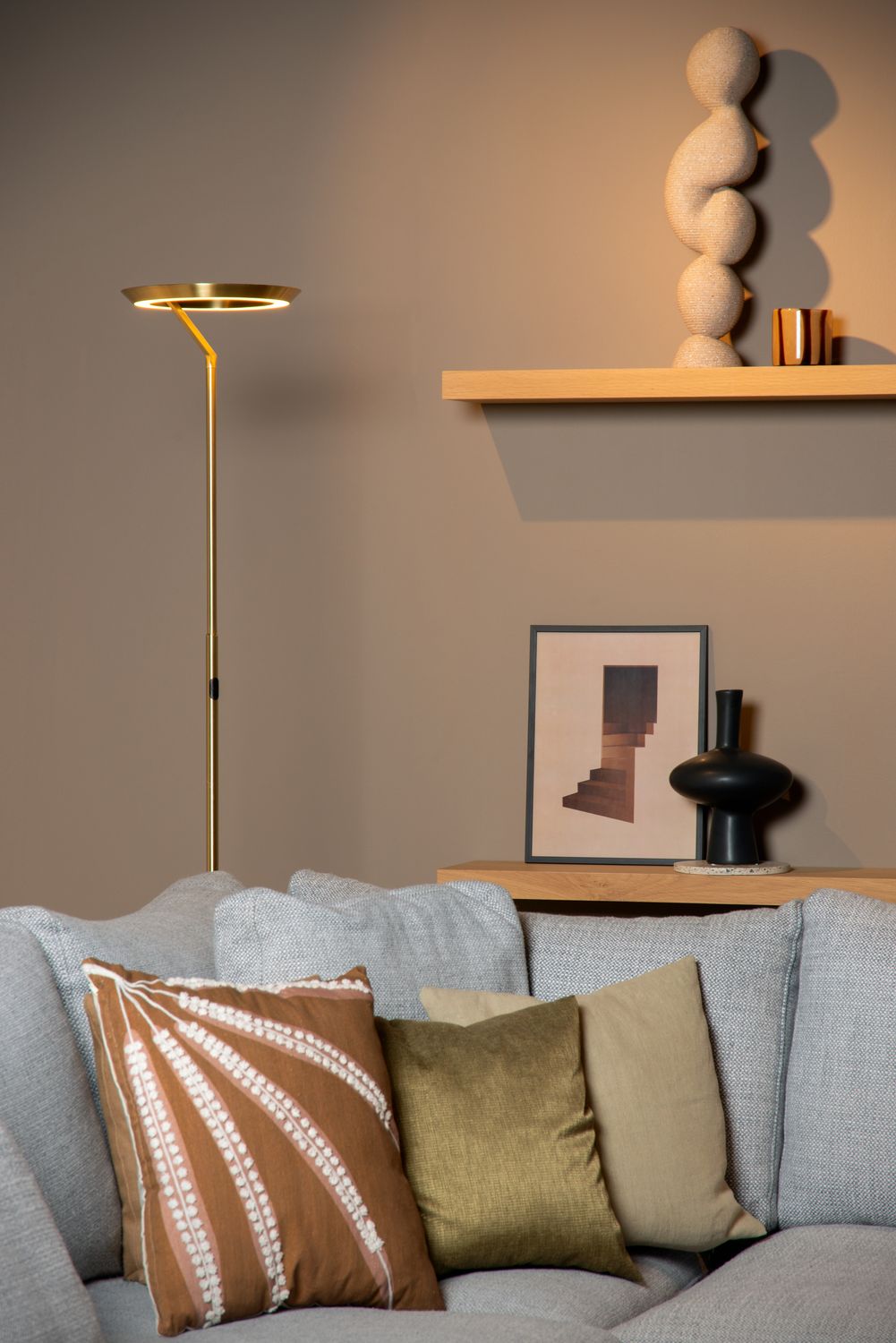 Lampadaire salon | Celeste Doré