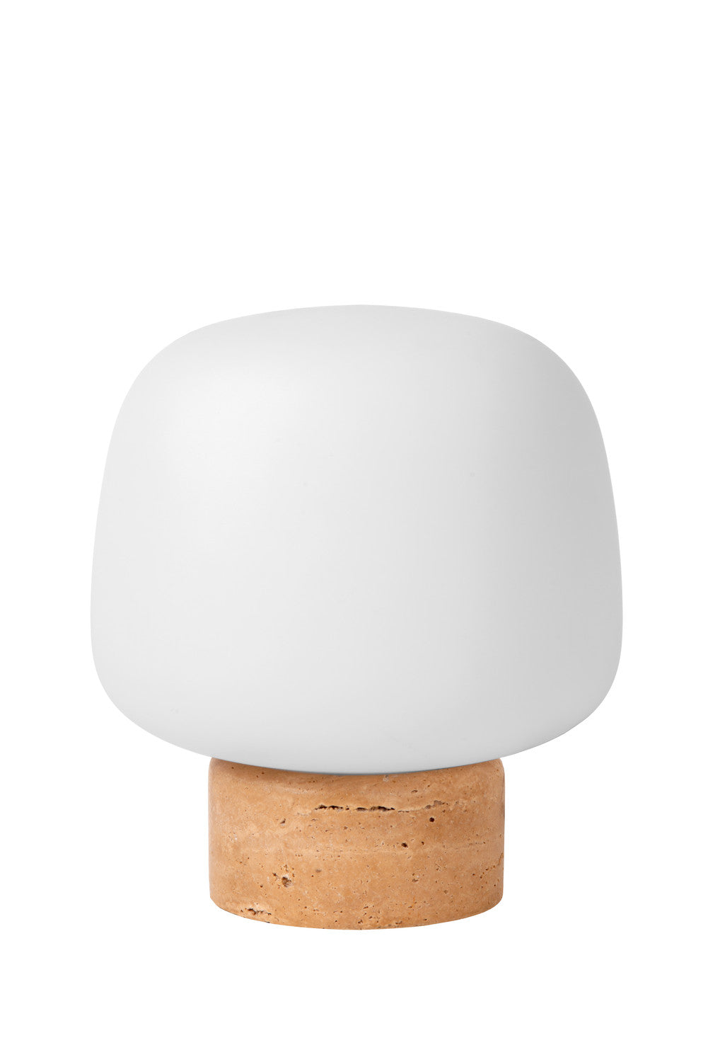 Lampe à poser Anston opale, verre