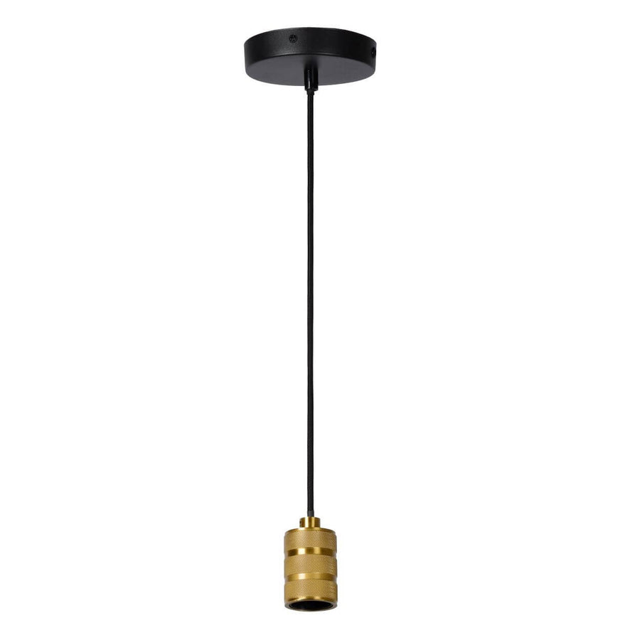 Suspension Jova dorée mat et noire