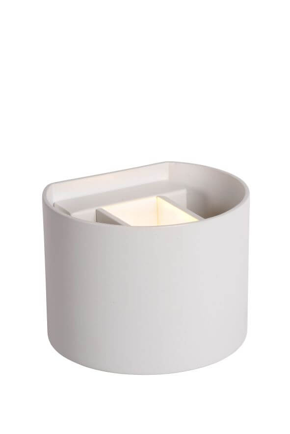 Applique murale XIO blanche, L 13 cm