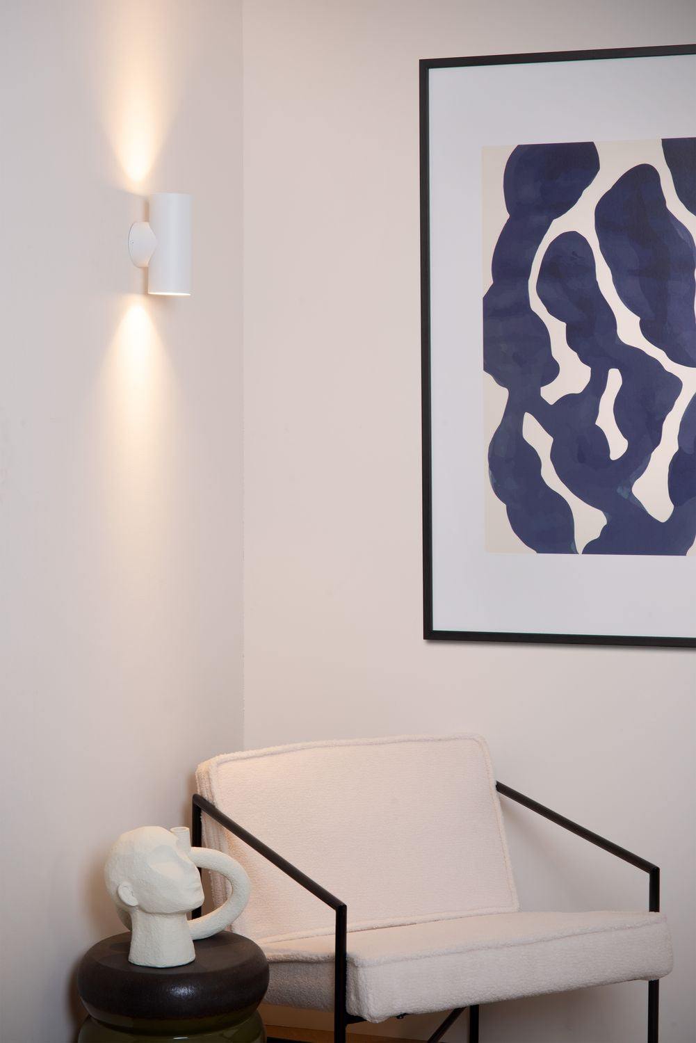 Applique murale Bondi 2 lumières blanche