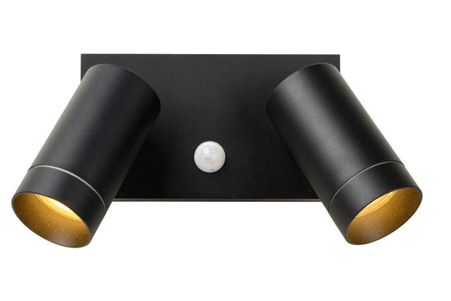 Applique extérieure Taylor 2 lumières noire