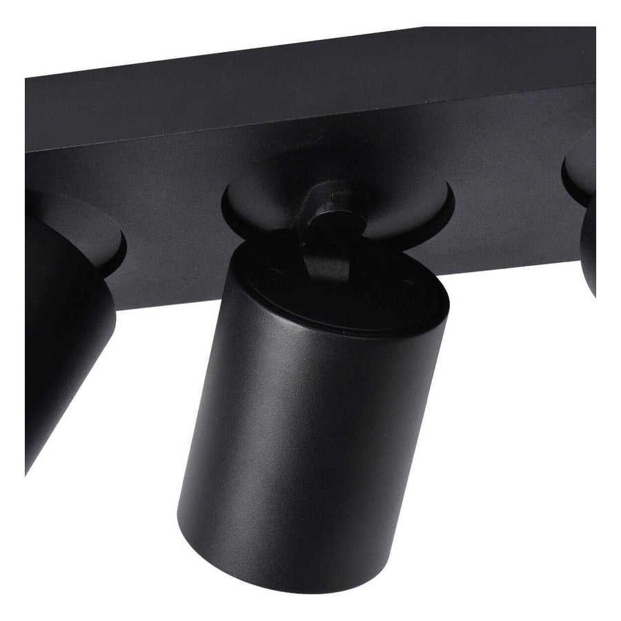 Plafonnier Nigel 3 lumières noir