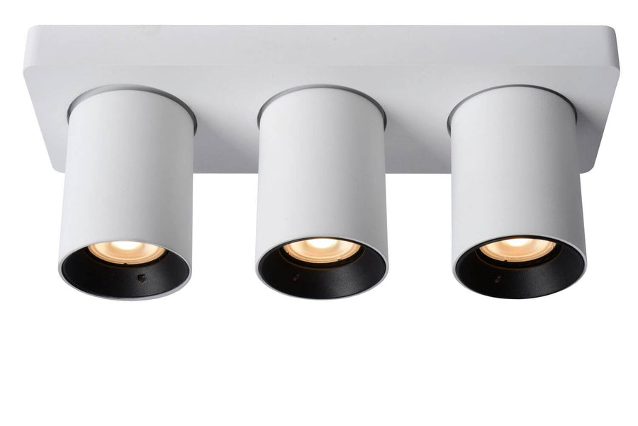 Plafonnier Nigel 3 lumières blanc
