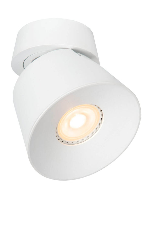 Plafonnier Trigono blanc, Ø 10,5 cm