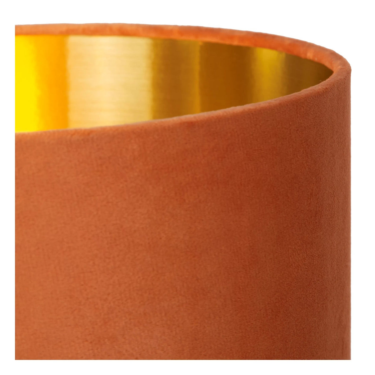 Lampe à poser Esterad orange, coton