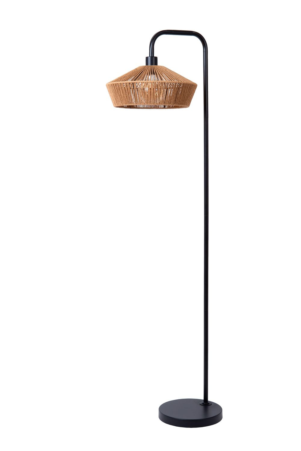 Lampadaire Yunkai noir, papier