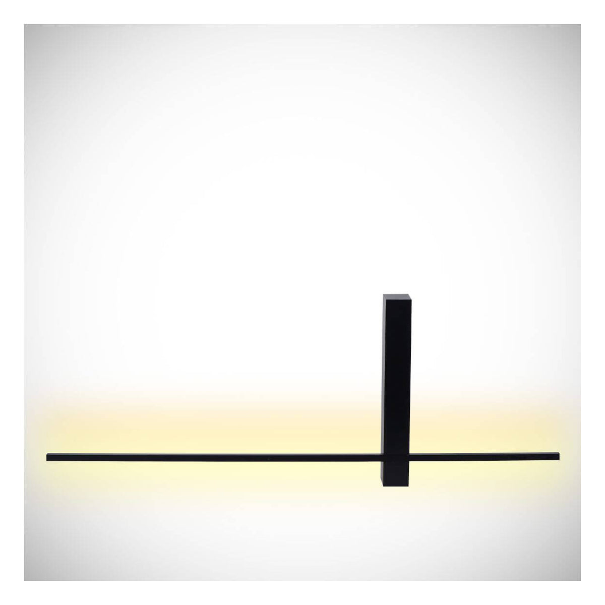 Applique murale Segin noire, L 60 cm