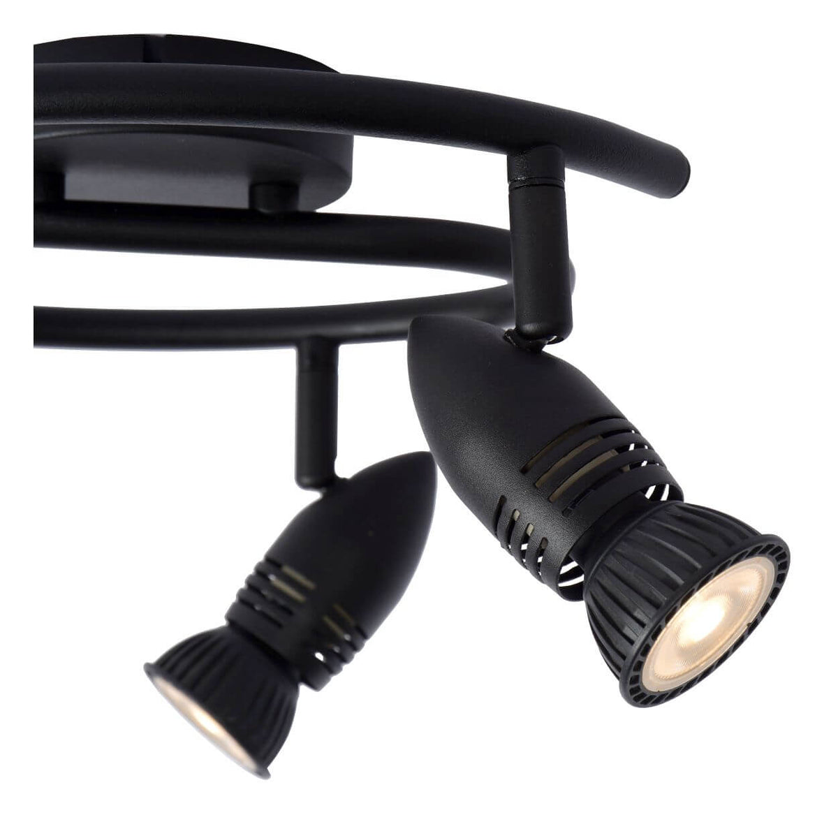 Plafonnier Caro 3 lumières noir