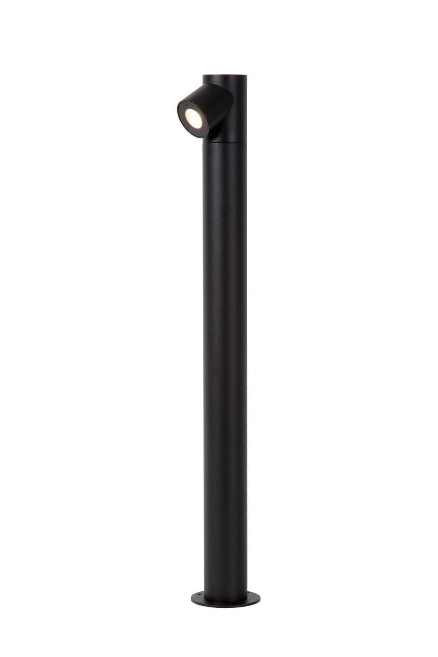 Borne extérieure Ibamba noire, H 60 cm