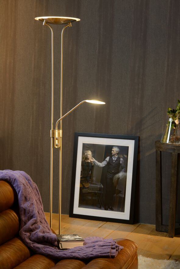 Lampadaire salon | Champion Chromé