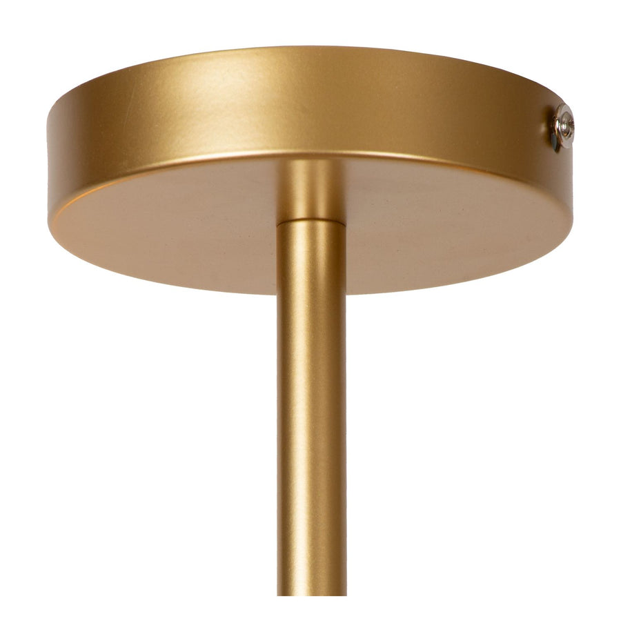 Plafonnier Lester 6 lumières doré mat