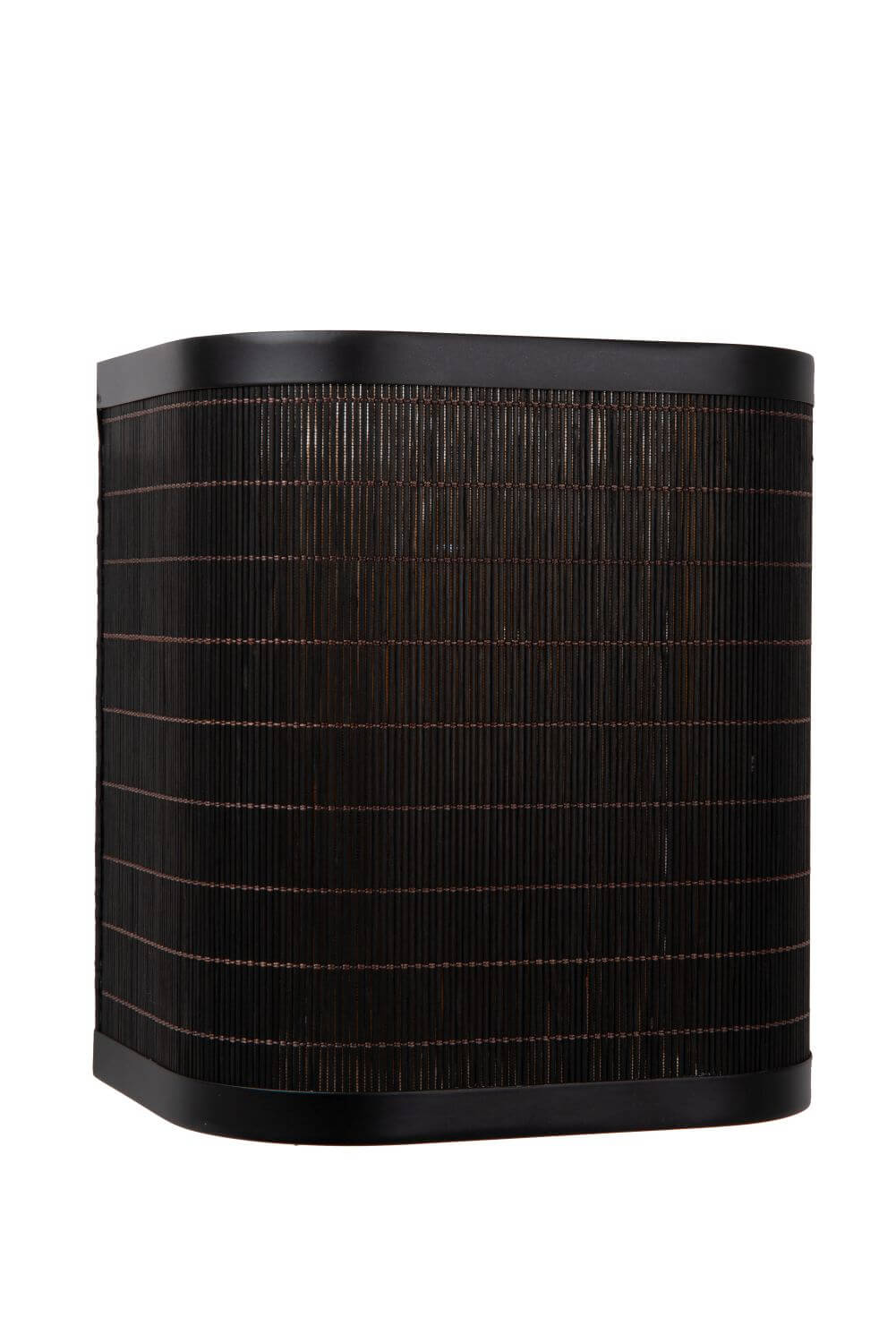 Applique murale Tagalog noire et bois clair, H 20 cm