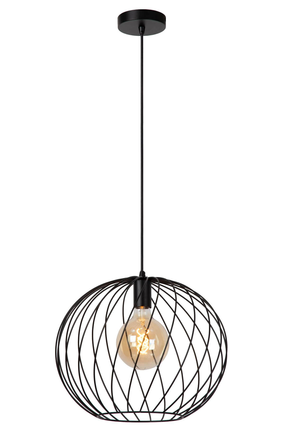 Suspension Danza noire, H 70 cm