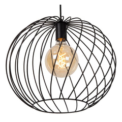 Suspension Danza noire, H 70 cm