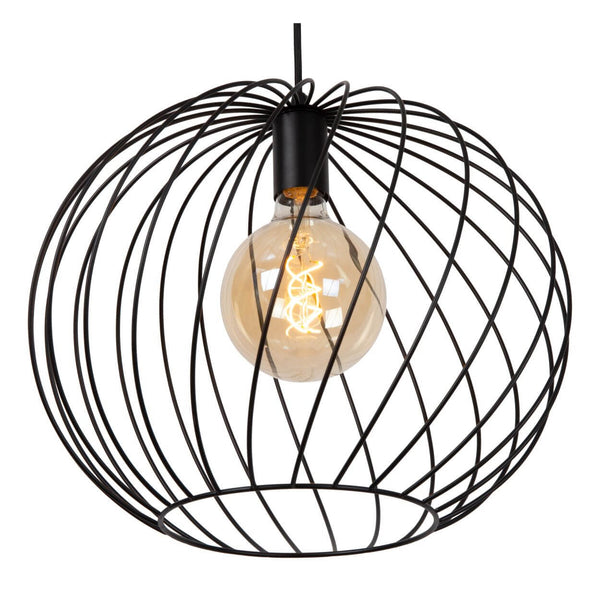 Suspension Danza noire, H 70 cm