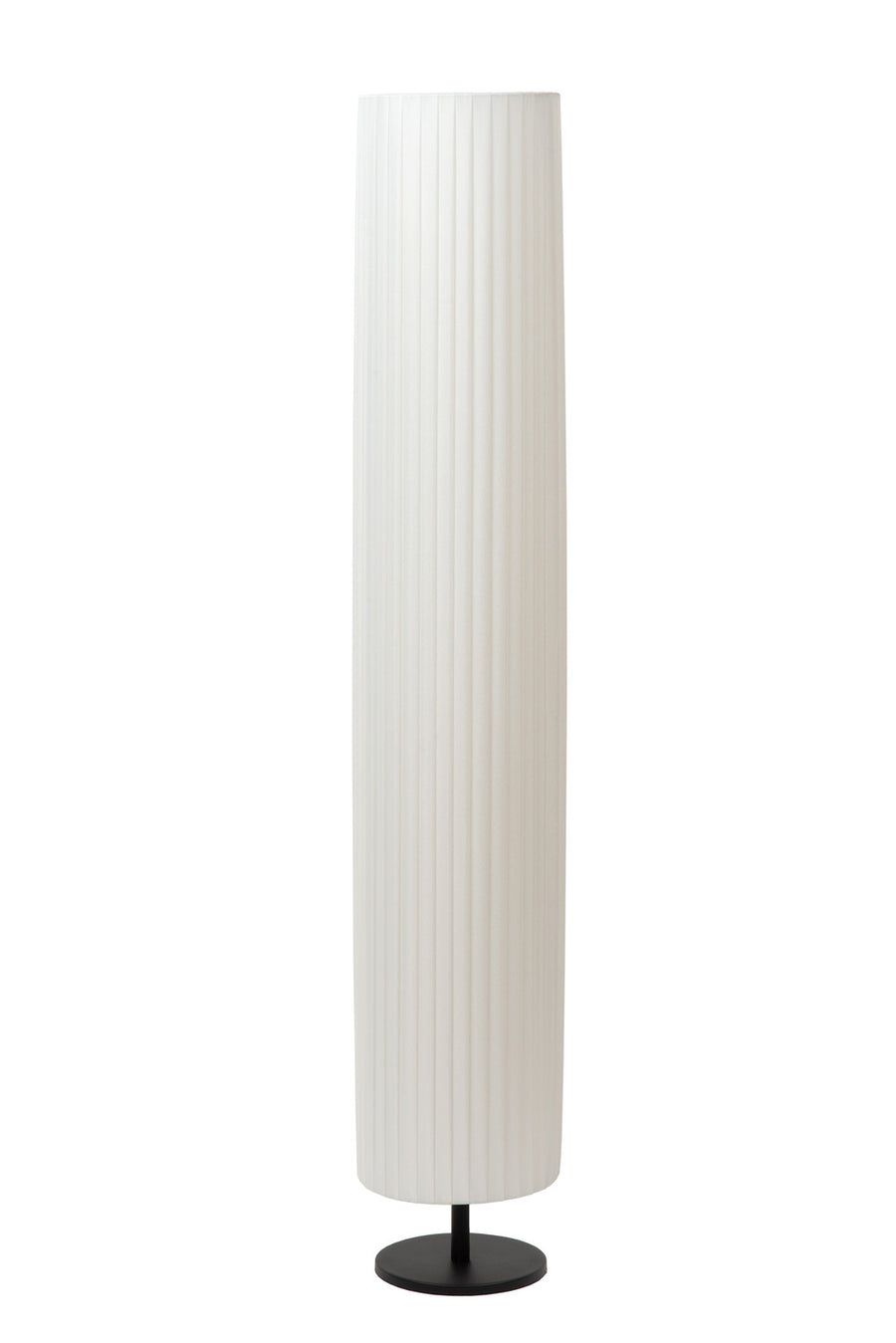 Lampadaire Fold 2 lumières blanc, tissu