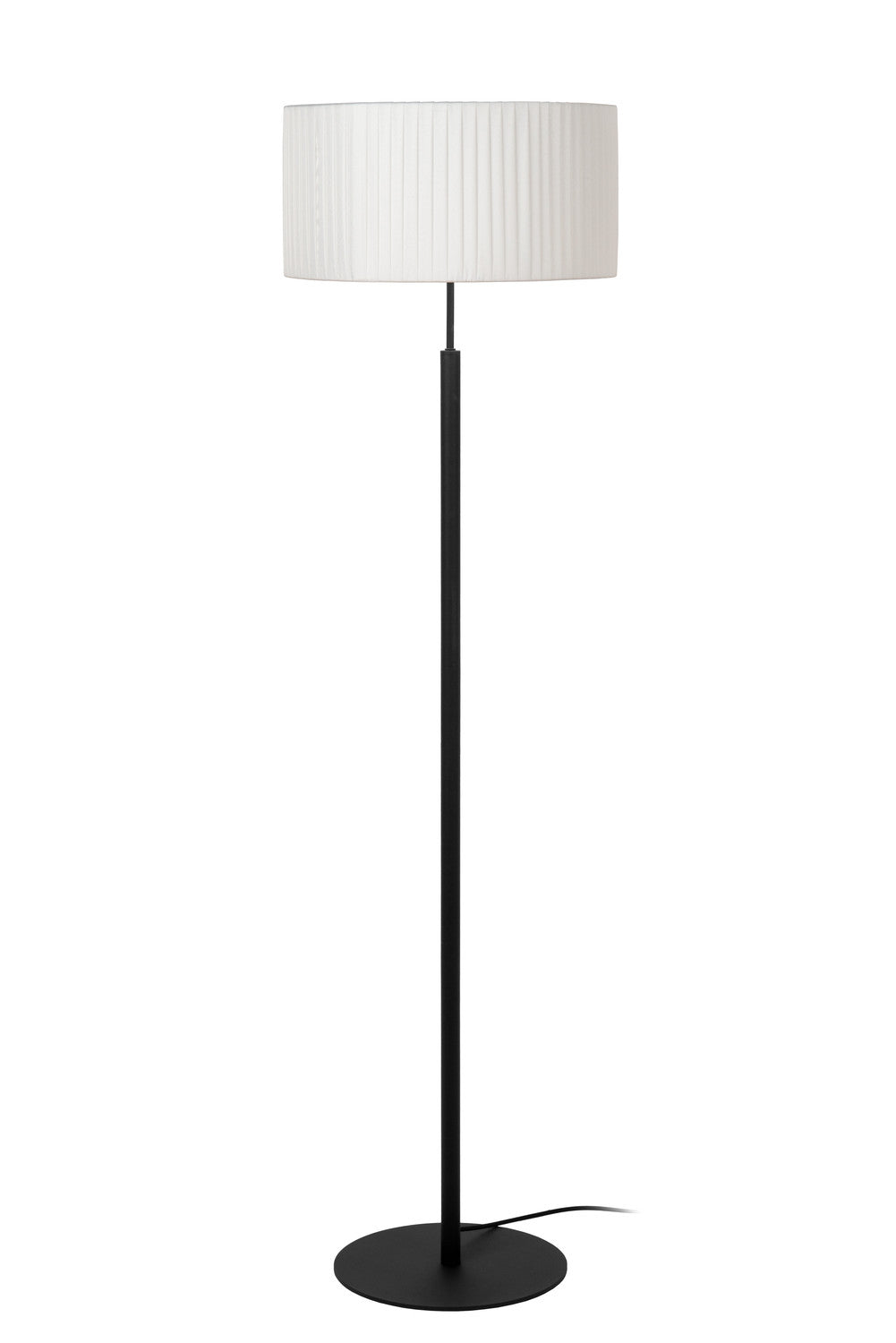 Lampadaire Fold blanc, tissu