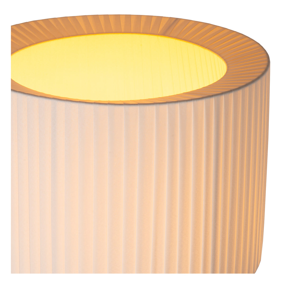 Lampadaire Fold blanc, tissu