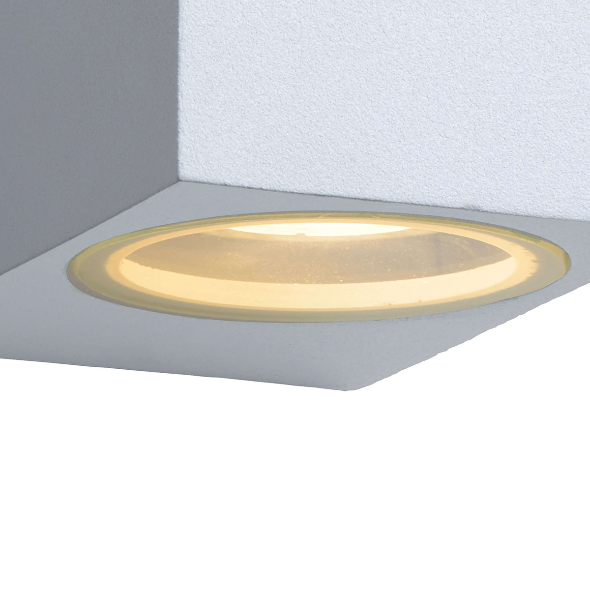 Applique extérieure Zora 2 lumières blanche