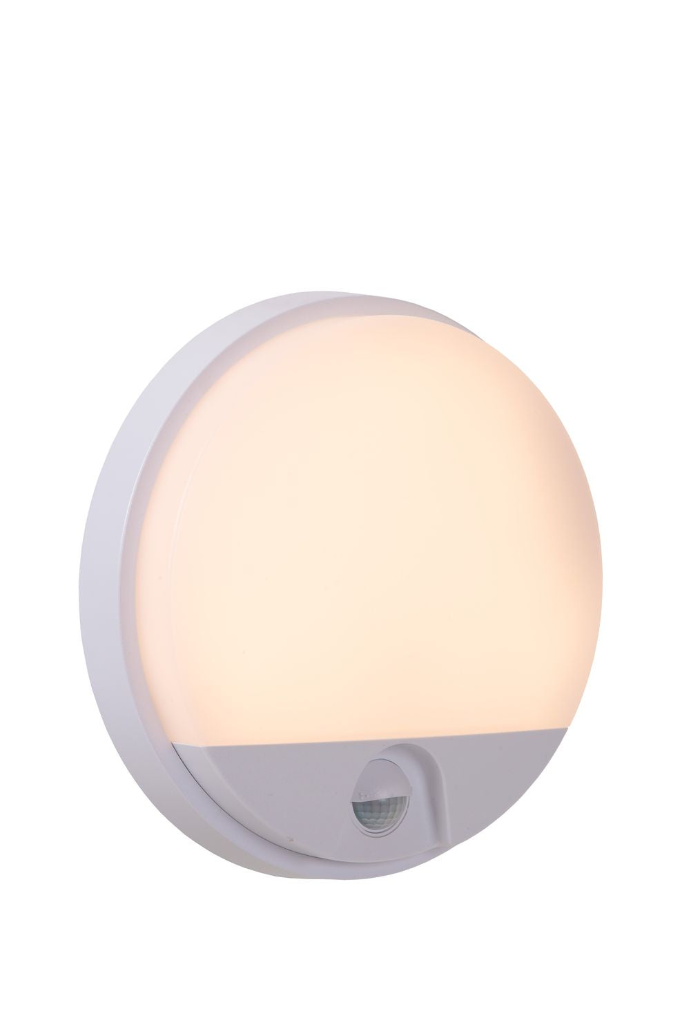 Applique extérieure Hups IR blanche, H 21 cm