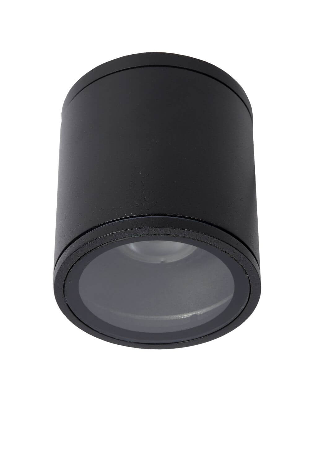 Plafonnier Aven noir, H 10 cm