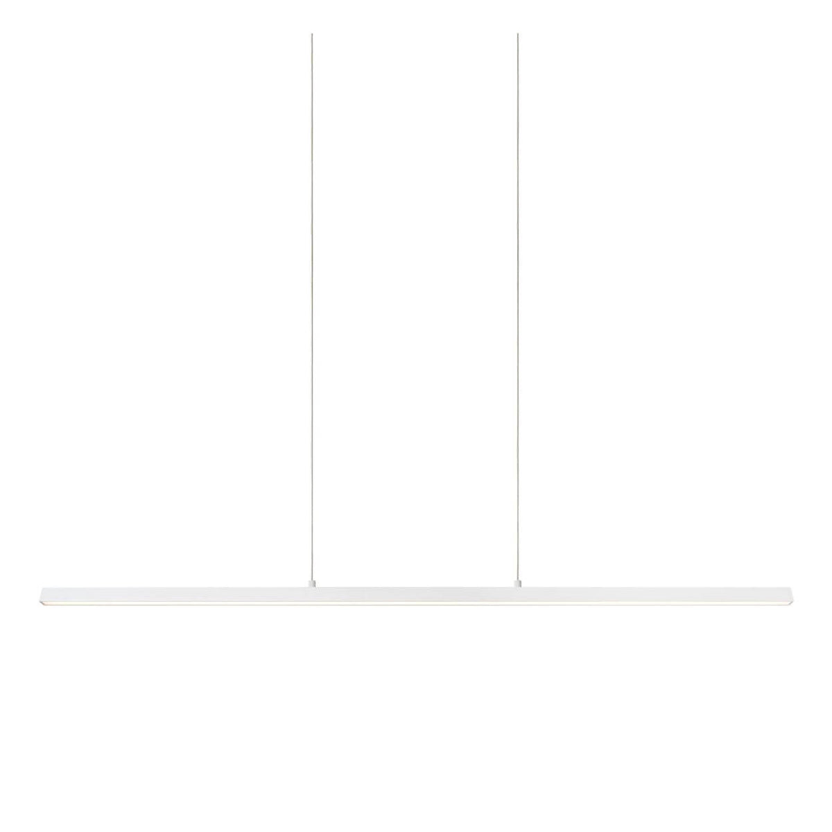 Suspension Sigma blanche, L 147,7 cm