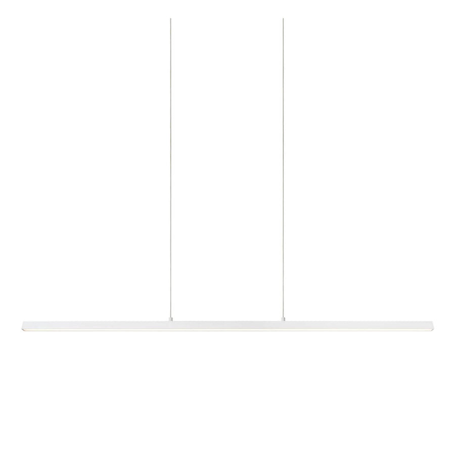 Suspension Sigma blanche, L 147,7 cm